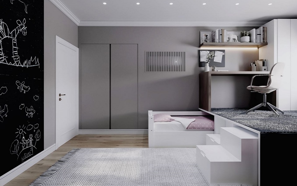 Дизайн детской комнаты в Алматы