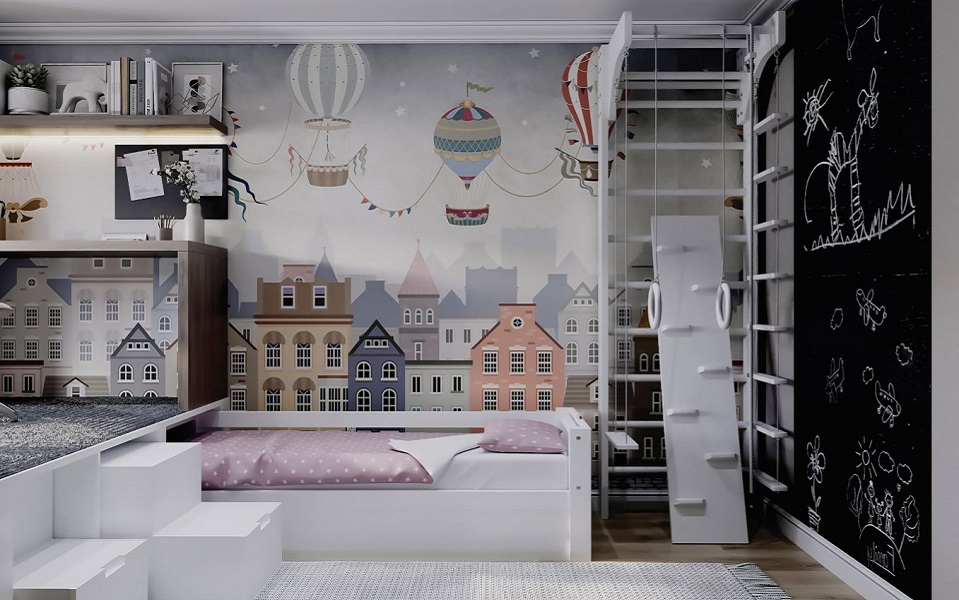 Дизайн детской спальни в Алматы