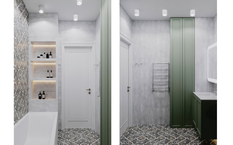 Дизайн ванной в Алматы