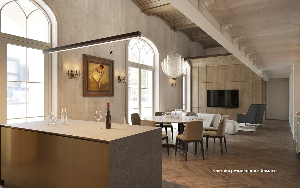 Дизайн интерьера в Астане