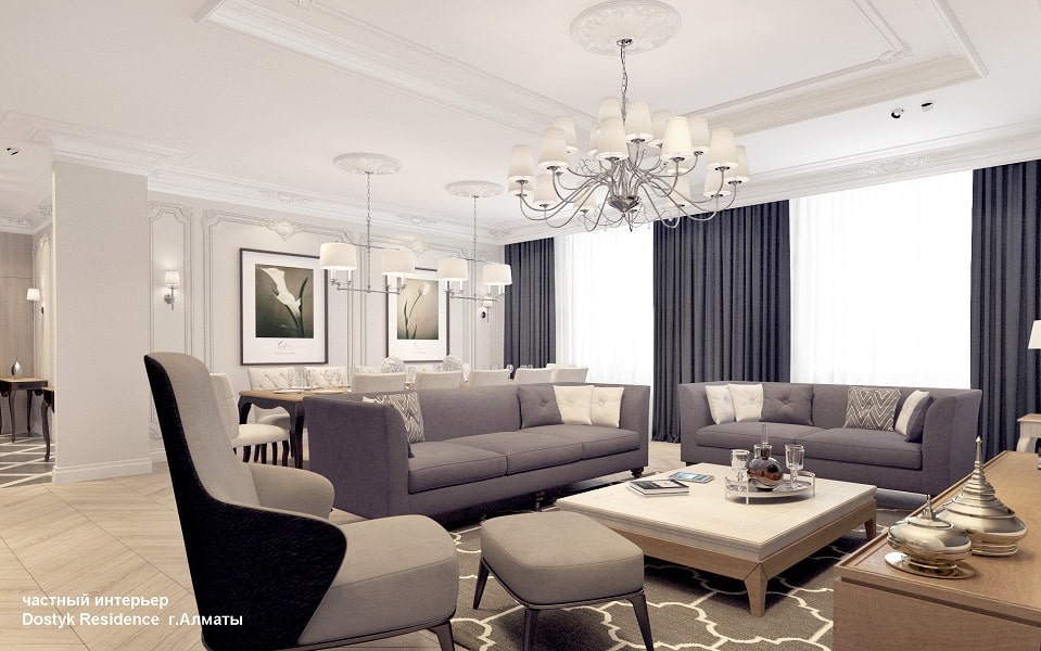 Дизайн интерьера в Алматы / Астане