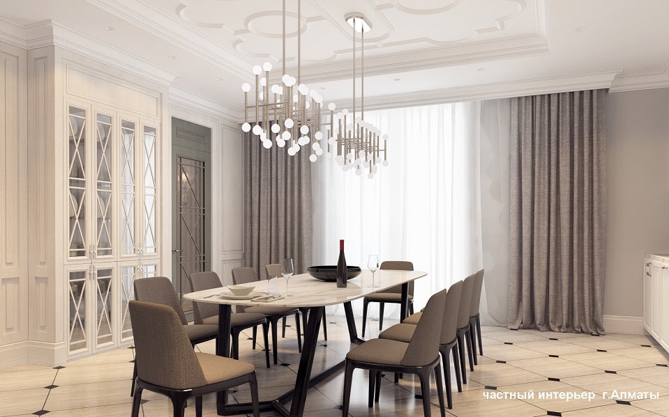 Дизайн интерьера квартиры в Алматы / Астане