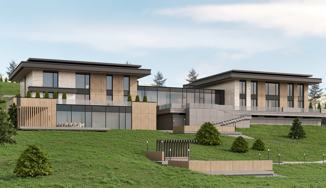 Дизайн домов / коттеджей / виллы в Алматы 2021